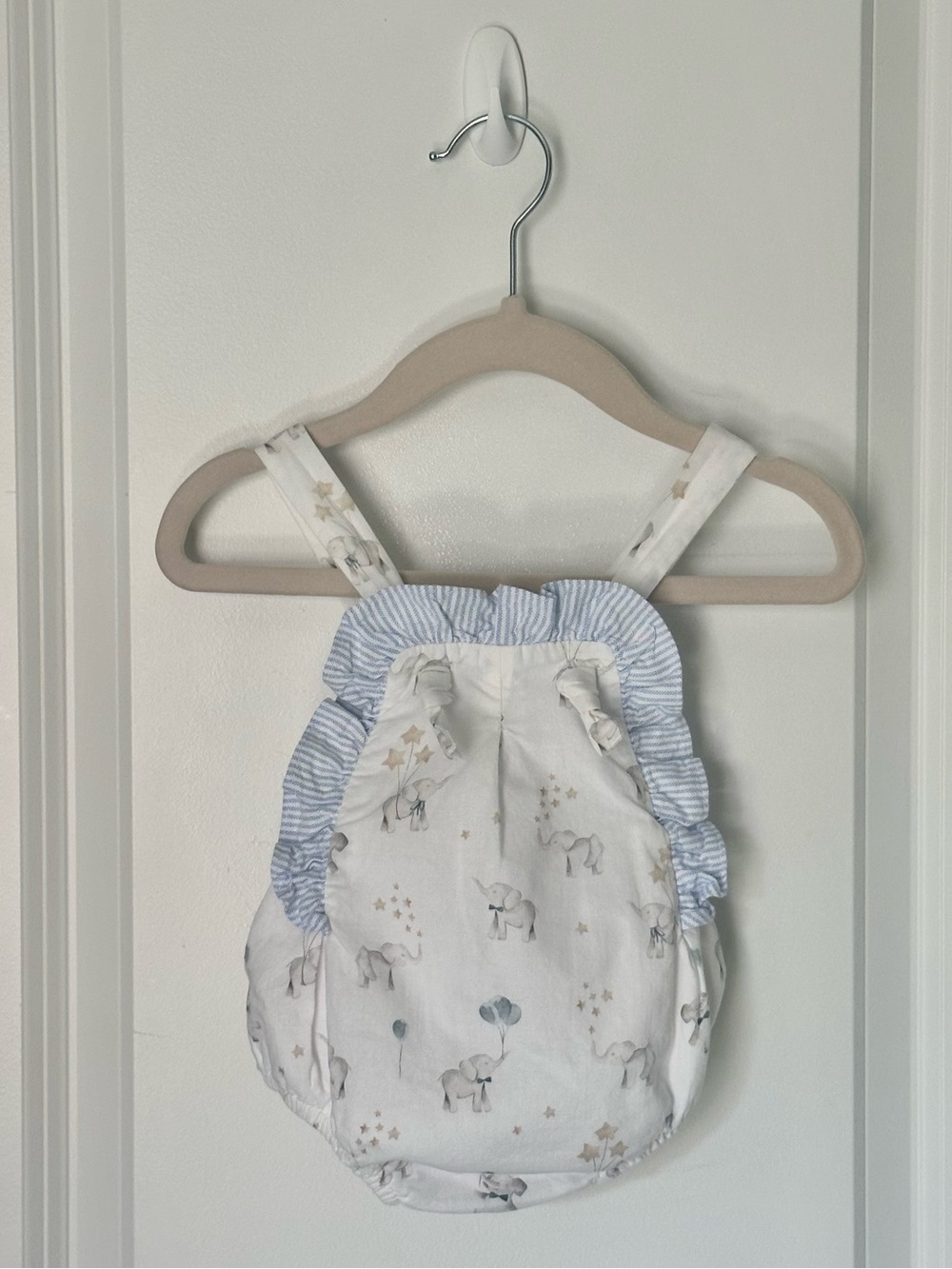 Yoedu 1-3M Baby Elephant Bubble Romper